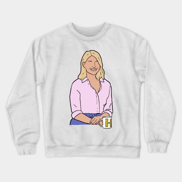 Holly Willoughby Crewneck Sweatshirt by CaptainHuck41